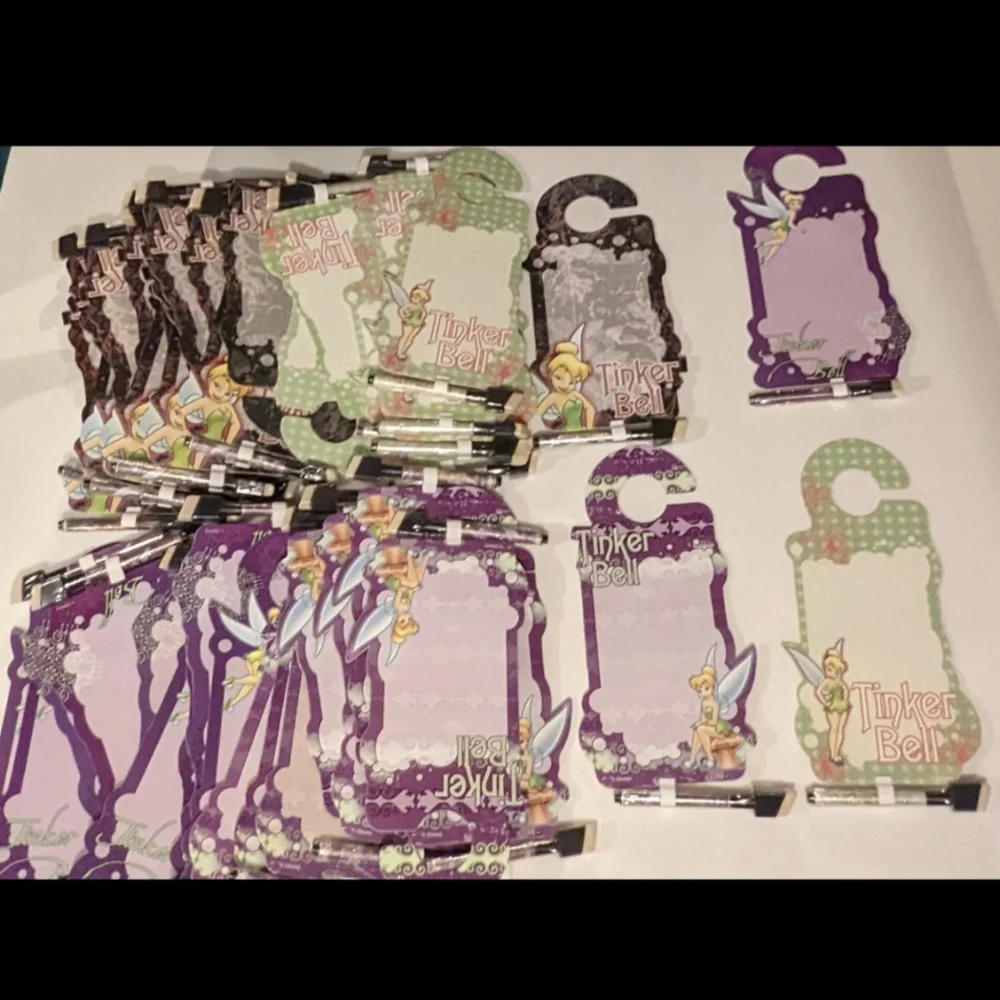 WHOLESALE LOT 49 pcs Tinkerbell Dry Erase Board Door Hang NewMeasures 5